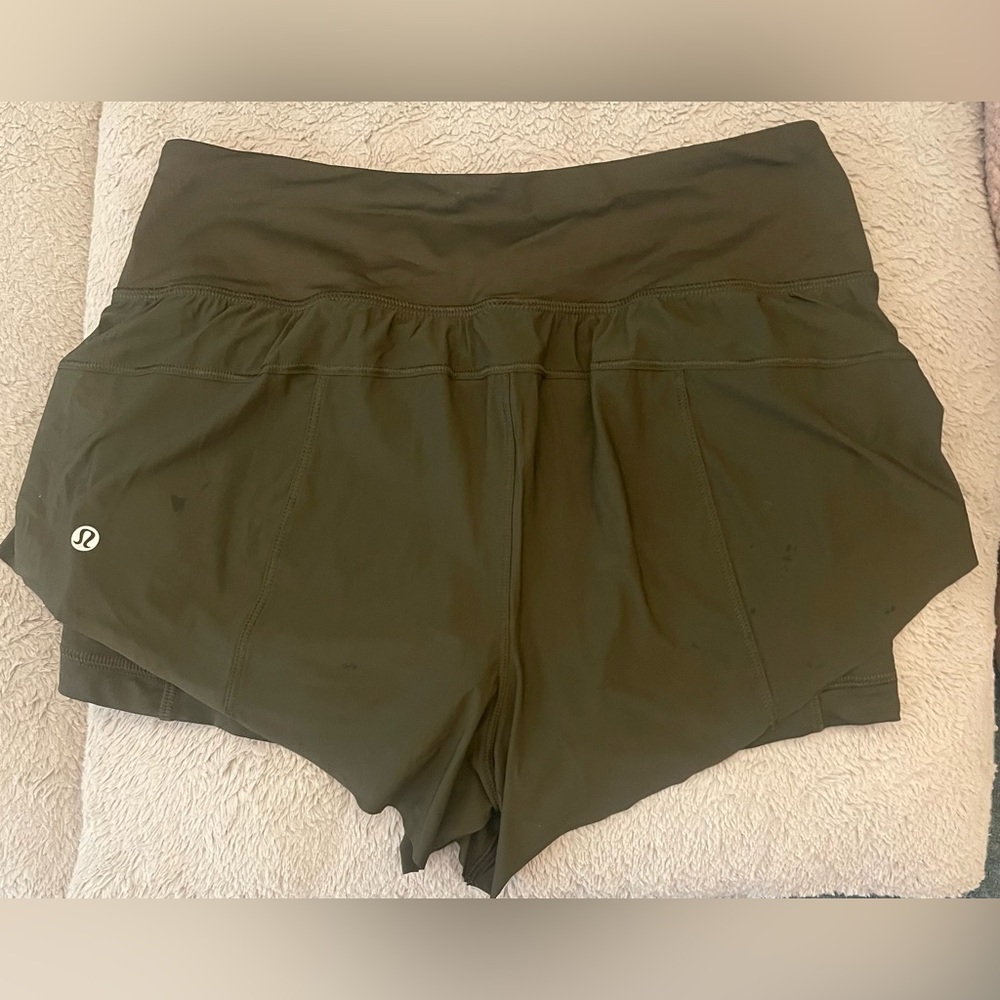 Used. Excellent condition. Lululemon active short. Size 6.